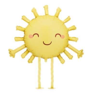 Folinis balionas SUN YELLOW