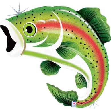 Folinis balionas RAINBOW TROUT GREEN