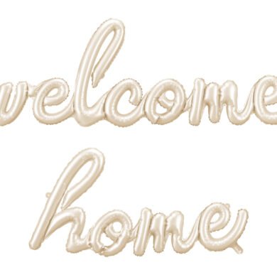 Folinis balionas WELCOME HOME CAPPUCCINO