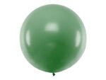 Lateksinis balionas PASTEL DARK GREEN 1m.