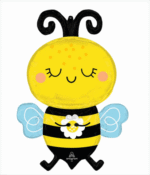 Folinis balionas HAPPY BEE