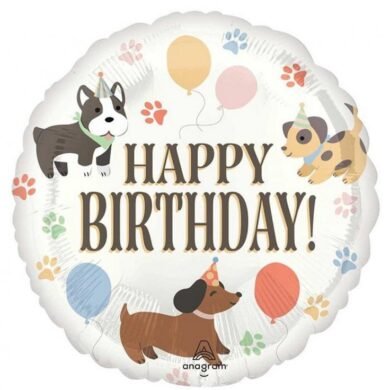 Folinis balionas PAWSOME PARTY