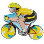 Folinis balionas YELLOW BICYCLE