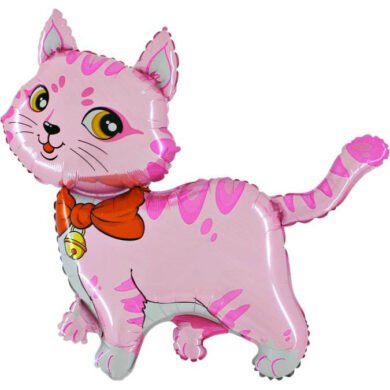 Folinis balionas CAT PINK