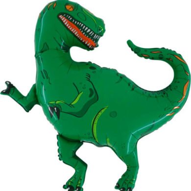 Folinis balionas DINOSAUR GREEN