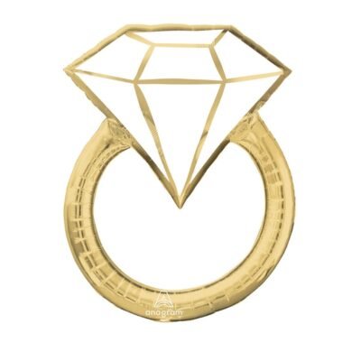 Folinis balionas WEDDING RING