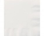 Popierinės servetėlės WHITE