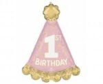 Folinis balionas LITTLE MISS WONDERFUL 1ST BDAY