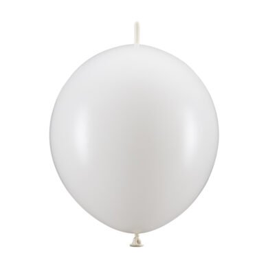 Linking balionai, 28cm, PASTEL WHITE