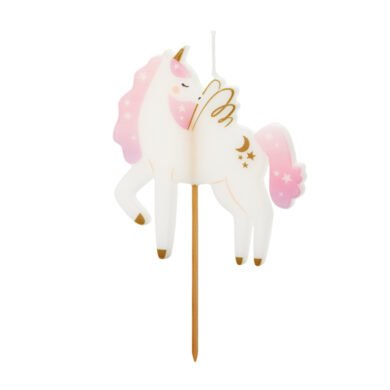 Gimtadienio žvakutė UNICORN