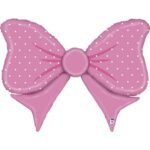 Folinis balionas PINK BOW