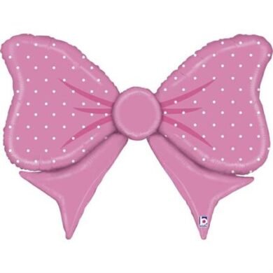Folinis balionas PINK BOW