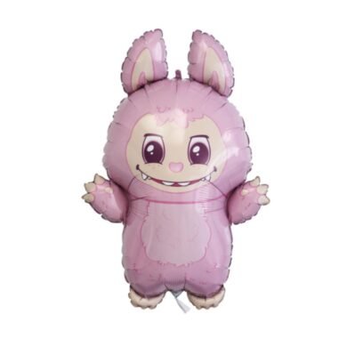 Folinis balionas BAD BUNNY LABUBU PINK