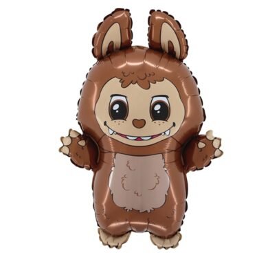 Folinis balionas BAD BUNNY LABUBU BROWN