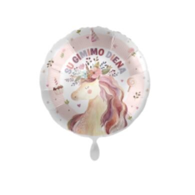 Folinis balionas SU GIMIMO DIENA / VIENARAGIS