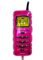 Folinis balionas PINK PHONE