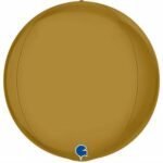 Folinis balionas GLOBE SATIN GOLD