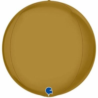Folinis balionas GLOBE SATIN GOLD