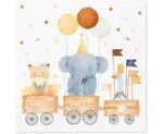 Popierinės servetėlės TRAIN OF JOY
