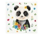 Popierinės servetėlės FLOWER PANDA