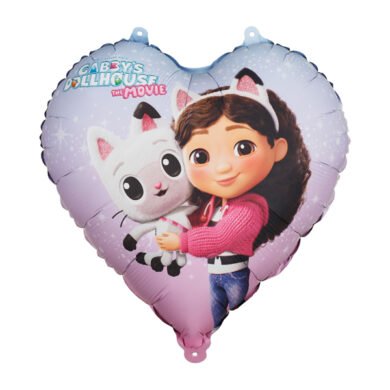 Folinis balionas HEART GABBY'S DOLLHOUSE 35cm