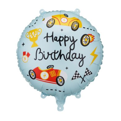 Folinis balionas HAPPY BIRTHDAY  35x35 cm ROUND RACE