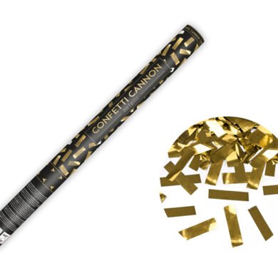 Konfeti patranka GOLD 60cm