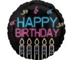 Folinis balionas HAPPY BIRTHDAY