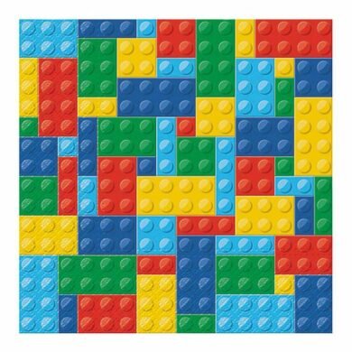 Popierinės servetėlės LEGO