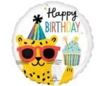 Folinis balionas HAPPY BIRTHDAY