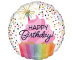 Folinis balionas HAPPY BIRTHDAY