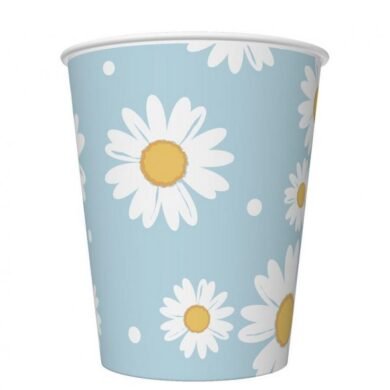 Popieriniai puodeliai DAISIES