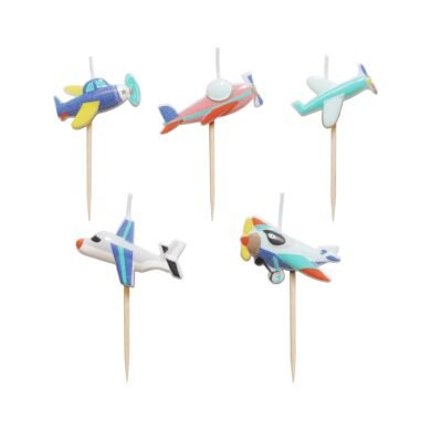 Gimtadienio žvakutės AIRPLANES
