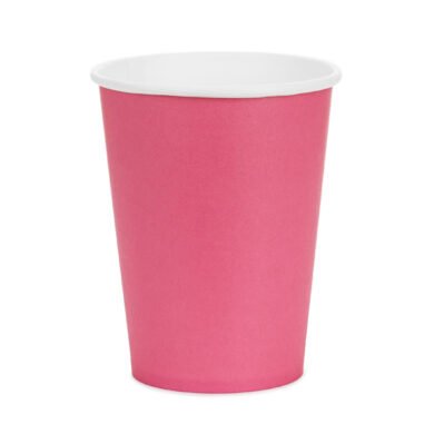 Popieriniai puodeliai DARK PINK