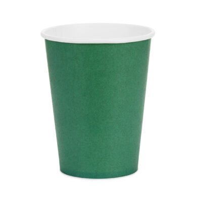 Popieriniai puodeliai DARK GREEN