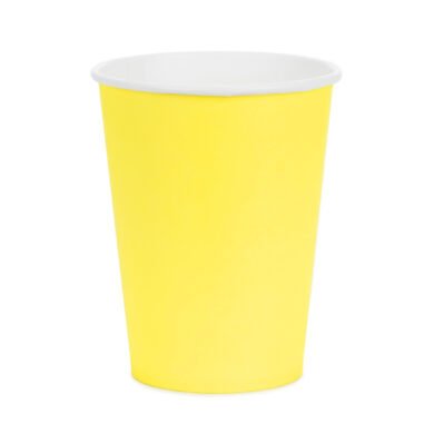 Popieriniai puodeliai YELLOW