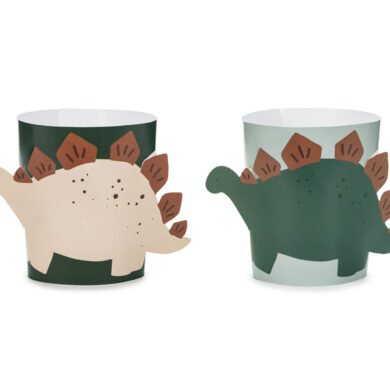 Puodelių dekoracija DINO