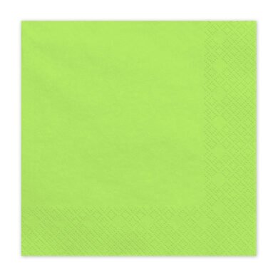 Popierinės servetėlės LIGHT GREEN