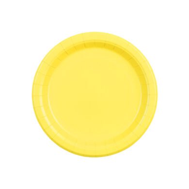 Popierinės lėkštutės YELLOW