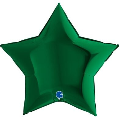 Folinis balionas GIANT STAR DARK GREEN