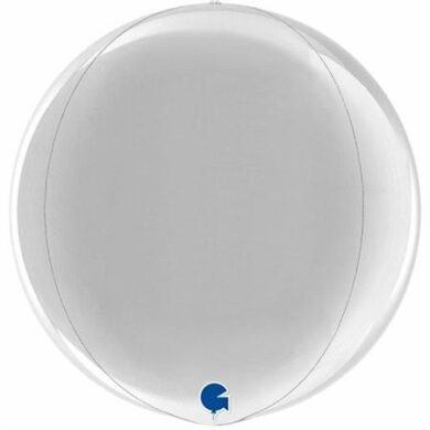 Folinis balionas GLOBE SILVER
