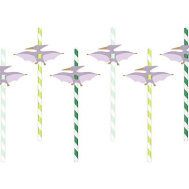 Popieriniai šiaudeliai DINO