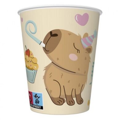 Popieriniai puodeliai CAPYBARA