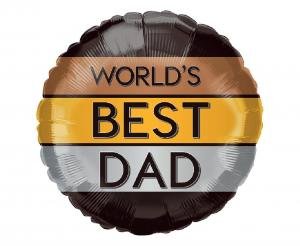 Folinis balionas FOR THE BEST DAD 18"