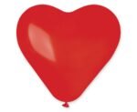 PASTEL LARGE HEART DARK RED 17"