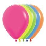 NEON ASSORTED 12" - 50vnt