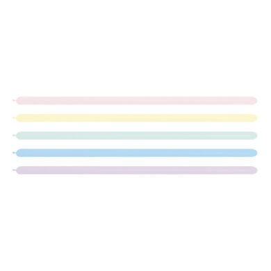 PASTEL MATTE ASSORTMENT 260 - 100vnt