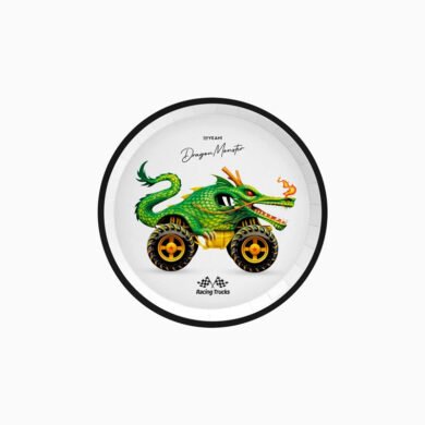 Popierinės lėkštutės DRAGON MONSTER