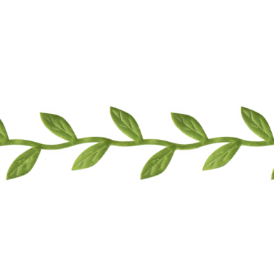 Girlianda GREEN LEAVES