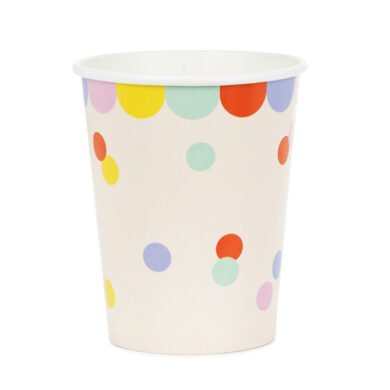 Popieriniai puodeliai CONFETTI